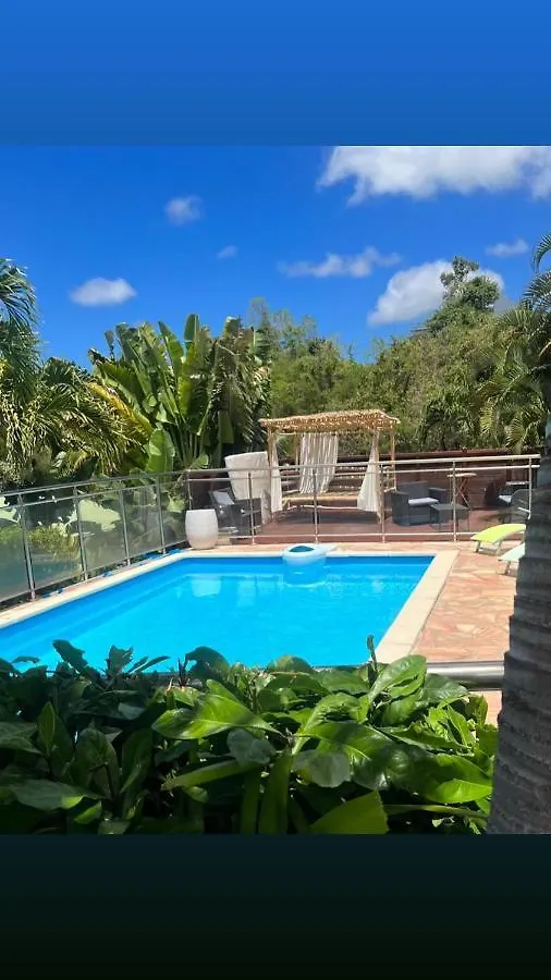 Holiday home Les Algues De La Chapelle Bleu Horizon Villa Anse-Bertrand Guadeloupe
