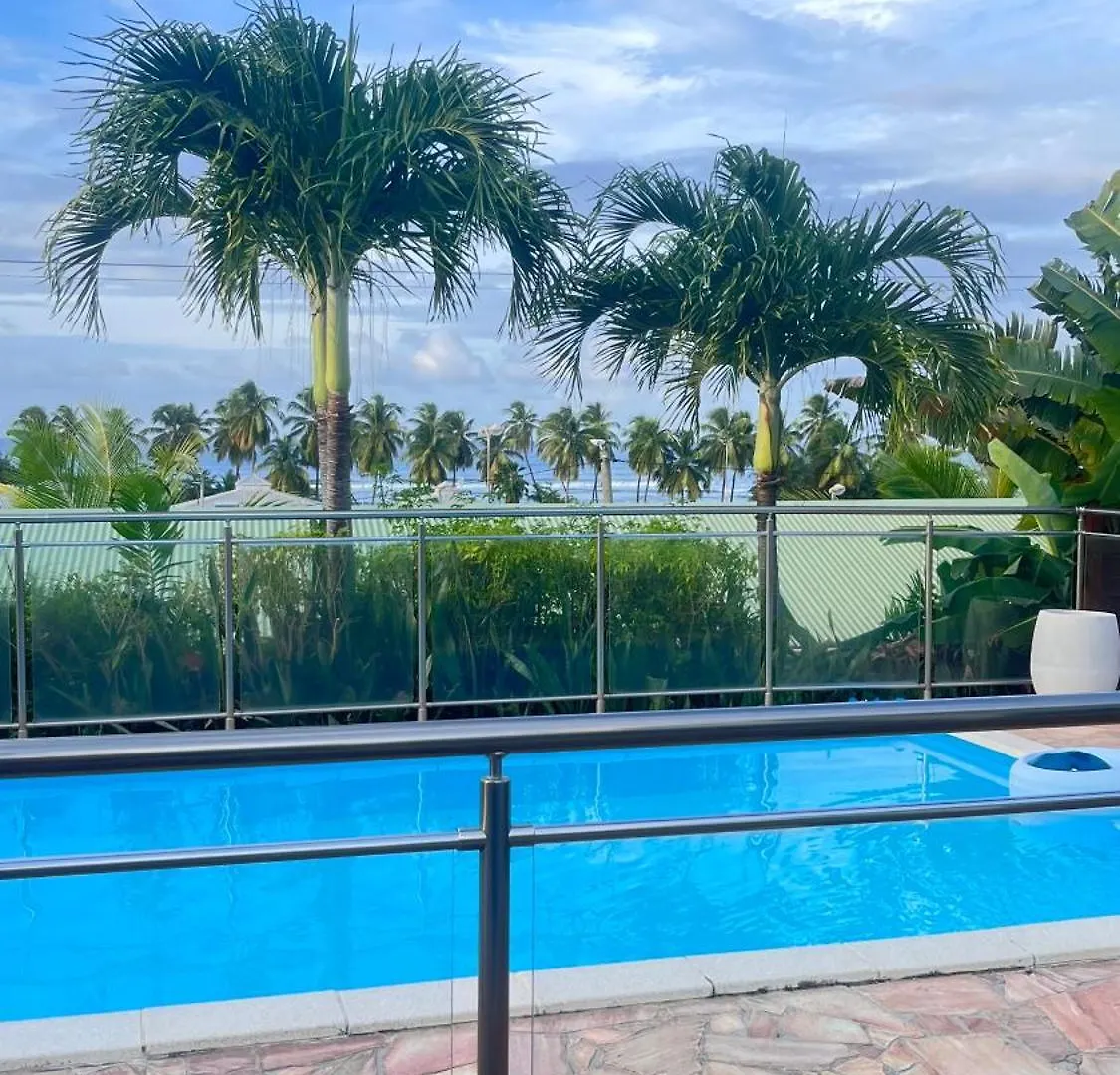 Les Algues De La Chapelle Bleu Horizon Villa Anse-Bertrand Holiday home