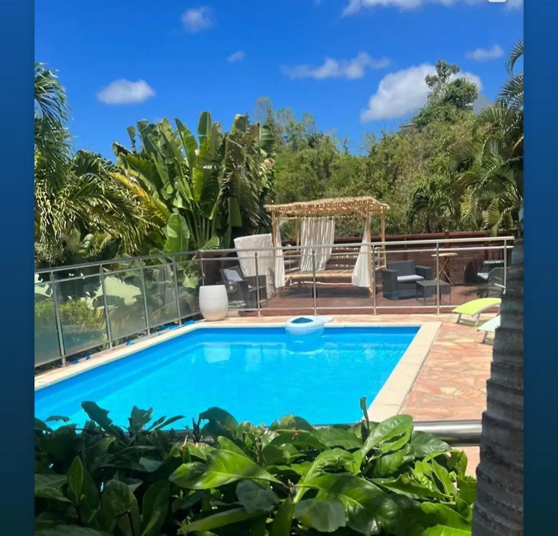 Les Algues De La Chapelle Bleu Horizon Villa Anse-Bertrand Holiday home